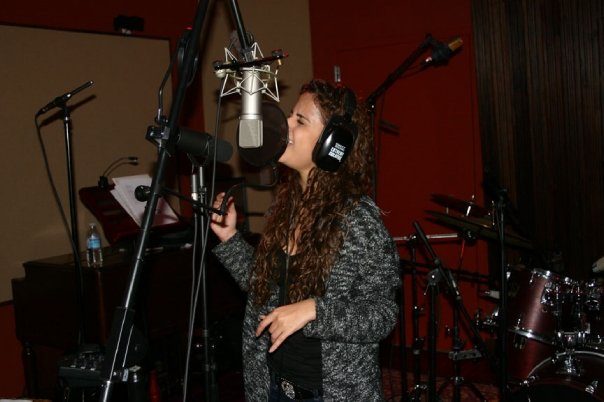 Vocalist tracking at Sweatshop Studios
