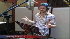 Studio live moments @Sweatshop Studios